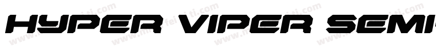 Hyper Viper Semi-Ita字体转换